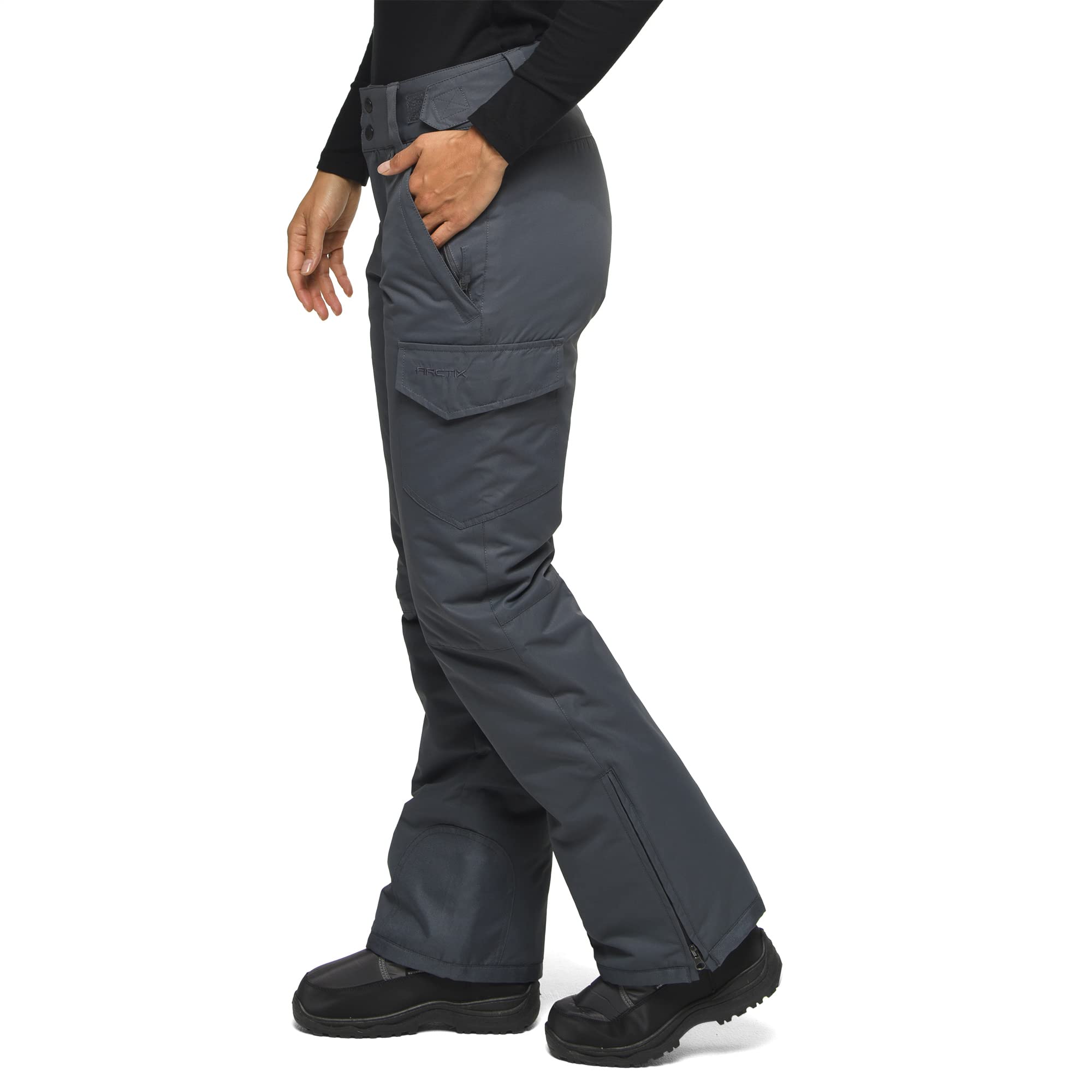 Arctix Women's Insulated Snowsports Cargo Pant White 4 X Tall U6