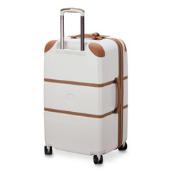 DELSEY Paris Chatelet Air 2.0 Hardside Luggage with Spinner Wheels ( Angora , Checked-26 Inch Trunk ) Angora Checked 26 Inch Trunk U7
