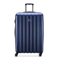 Delsey Helium Aero 29" Expandable Spinner Trolley ( Blue Cobalt , Checked-Large 29 Inch ) Blue Cobalt Checked Large 29 Inch U8