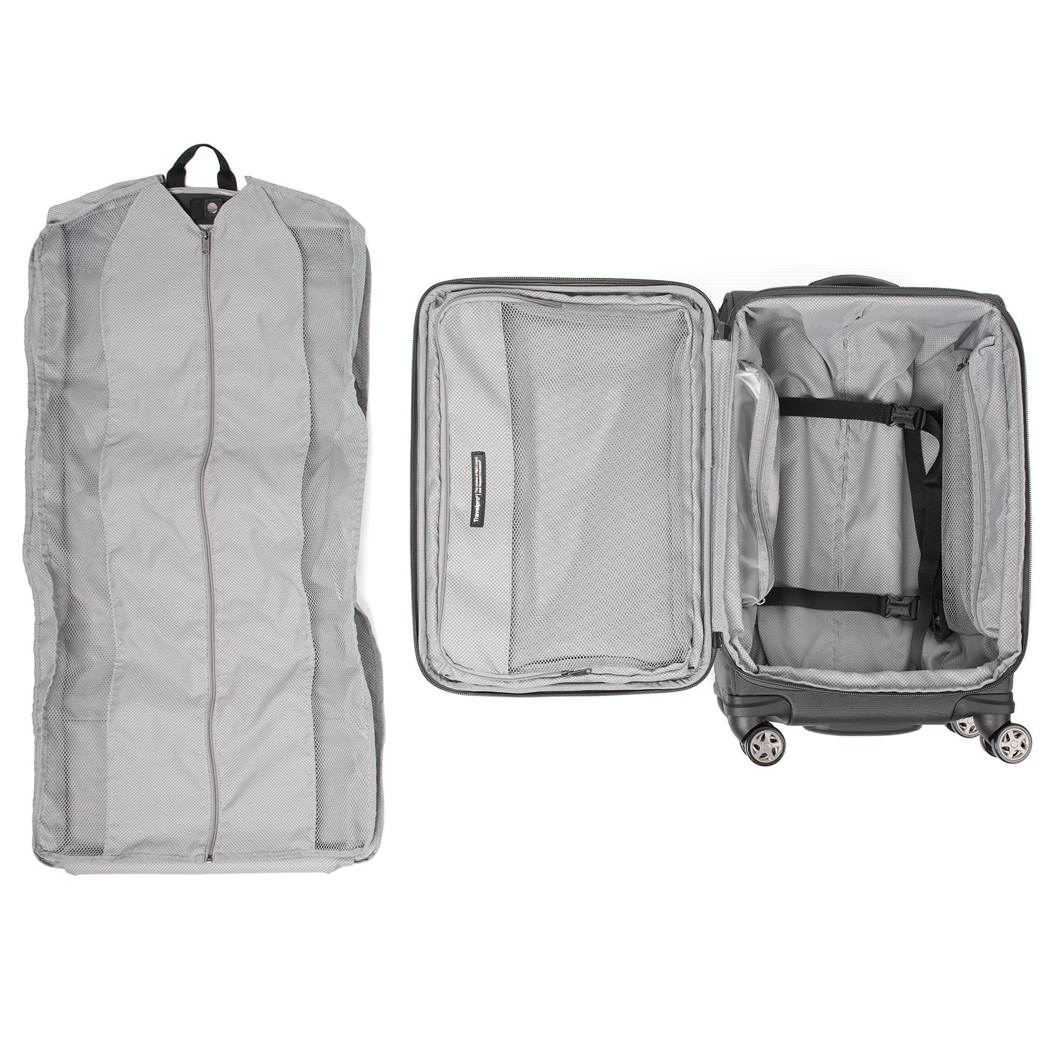 Travelpro Crew 10 21-Inch Expandable Spinner Suiter ( Grey , One Size ) Grey One Size U1