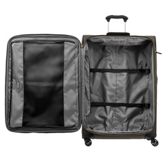 Travelpro Tourlite Softside 29" Expandable Luggage with 4 Spinner Wheels, Lightweight Suitcase, Checked Large ( Espresso , Checked-Large 29-Inch ) Espresso Checked Large 29 Inch U1