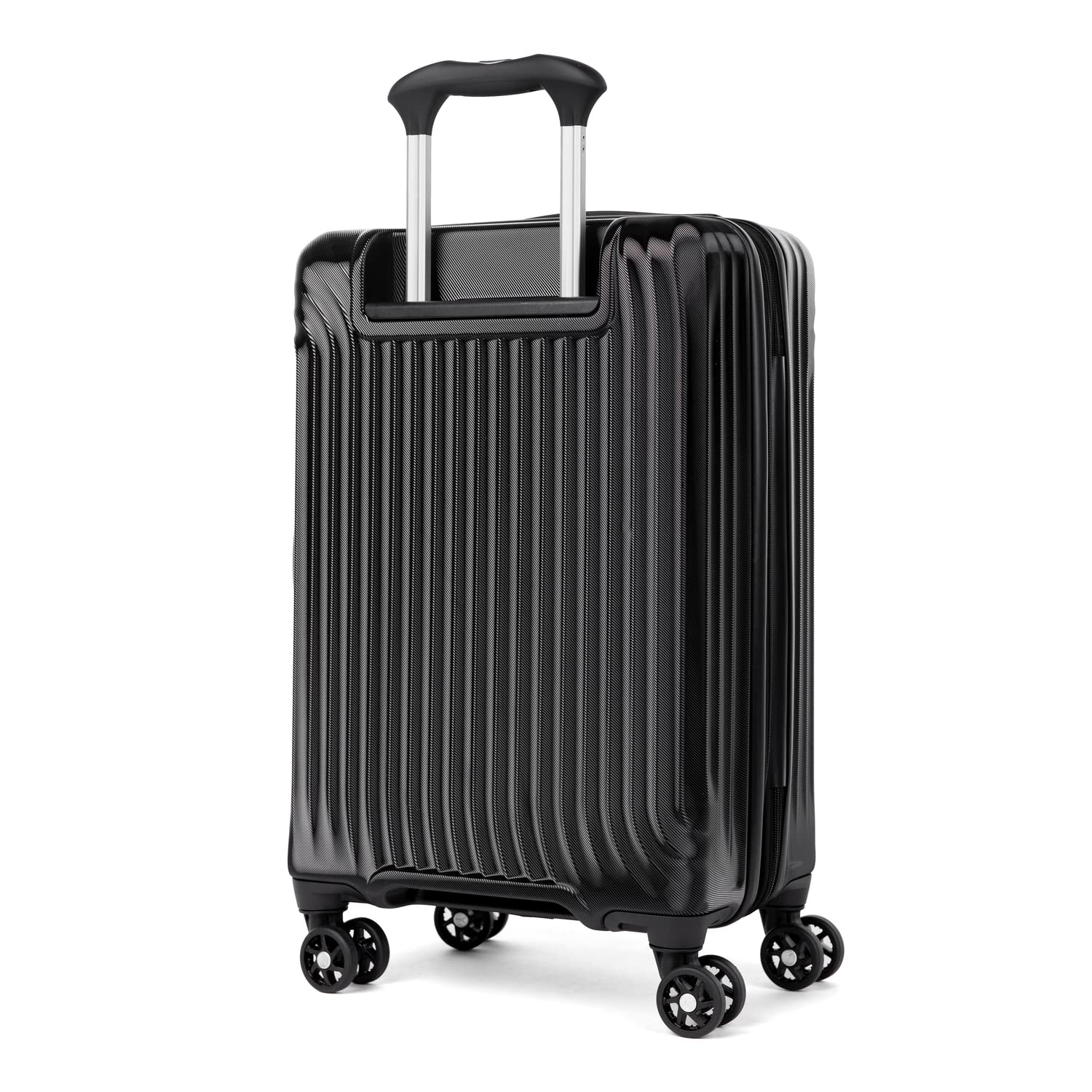 Travelpro Maxlite Air Hardside Expandable Luggage, 8 Spinner Wheels, Lightweight Hard Shell Polycarbonate ( Black , Carry-On 21-Inch ) Black Carry On 21 Inch U9