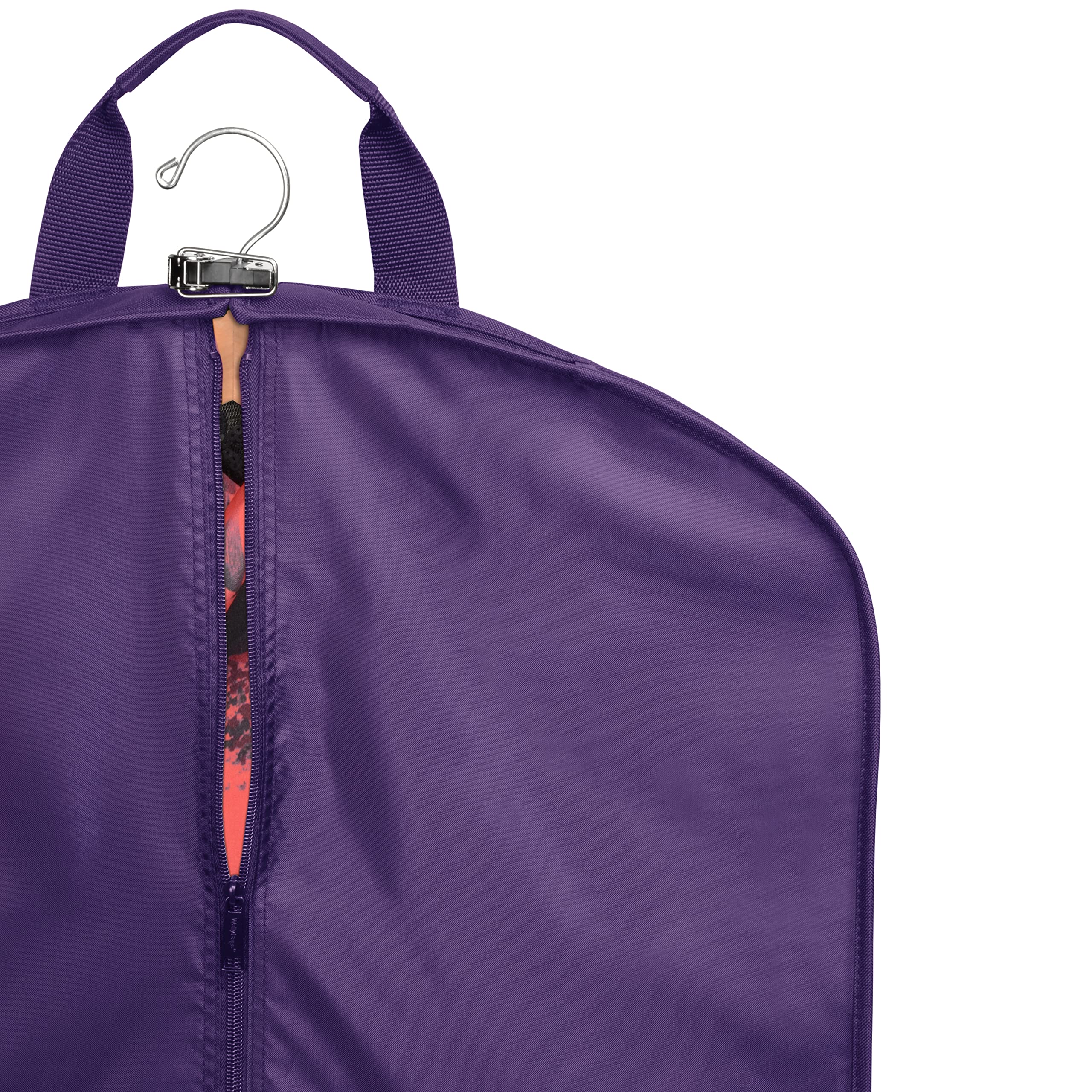 WallyBags® 60” Deluxe Travel Garment Bag Purple 60 Inch U4
