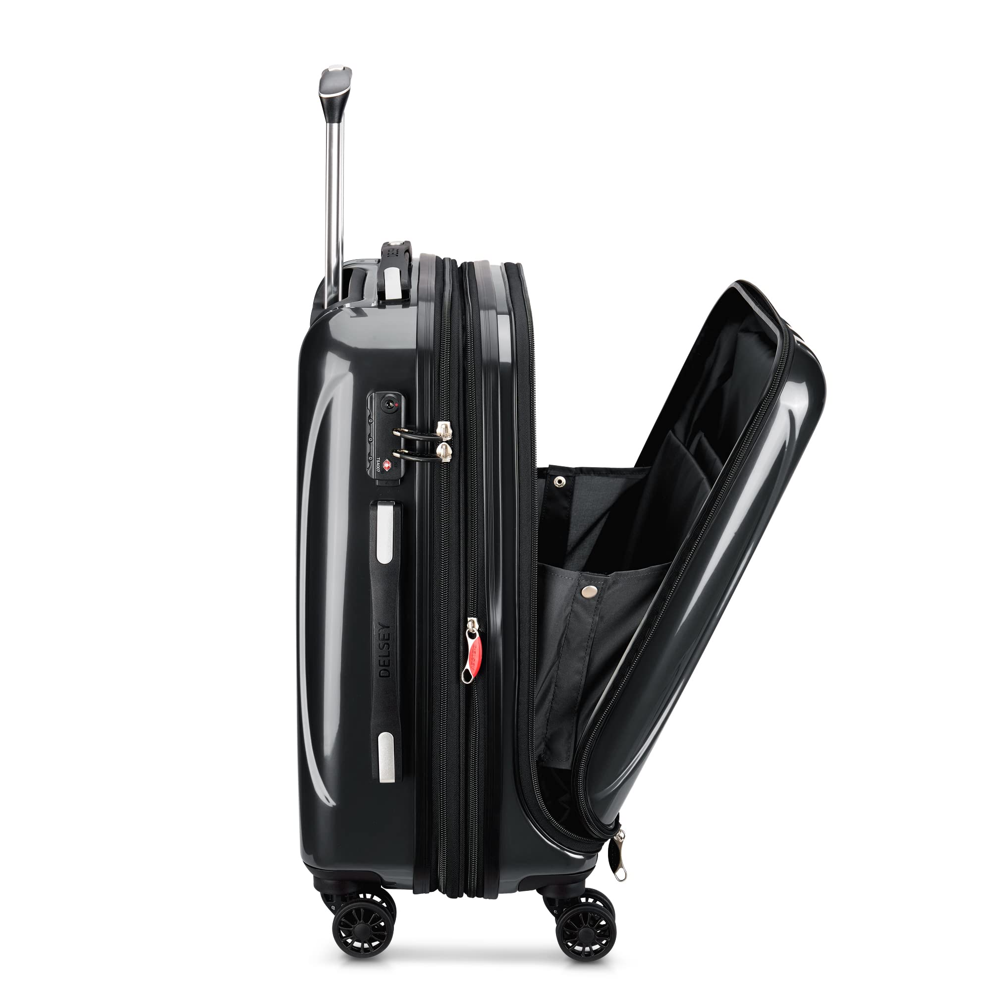 DELSEY Paris Helium Aero Hardside Expandable Luggage with Spinner Wheels U7