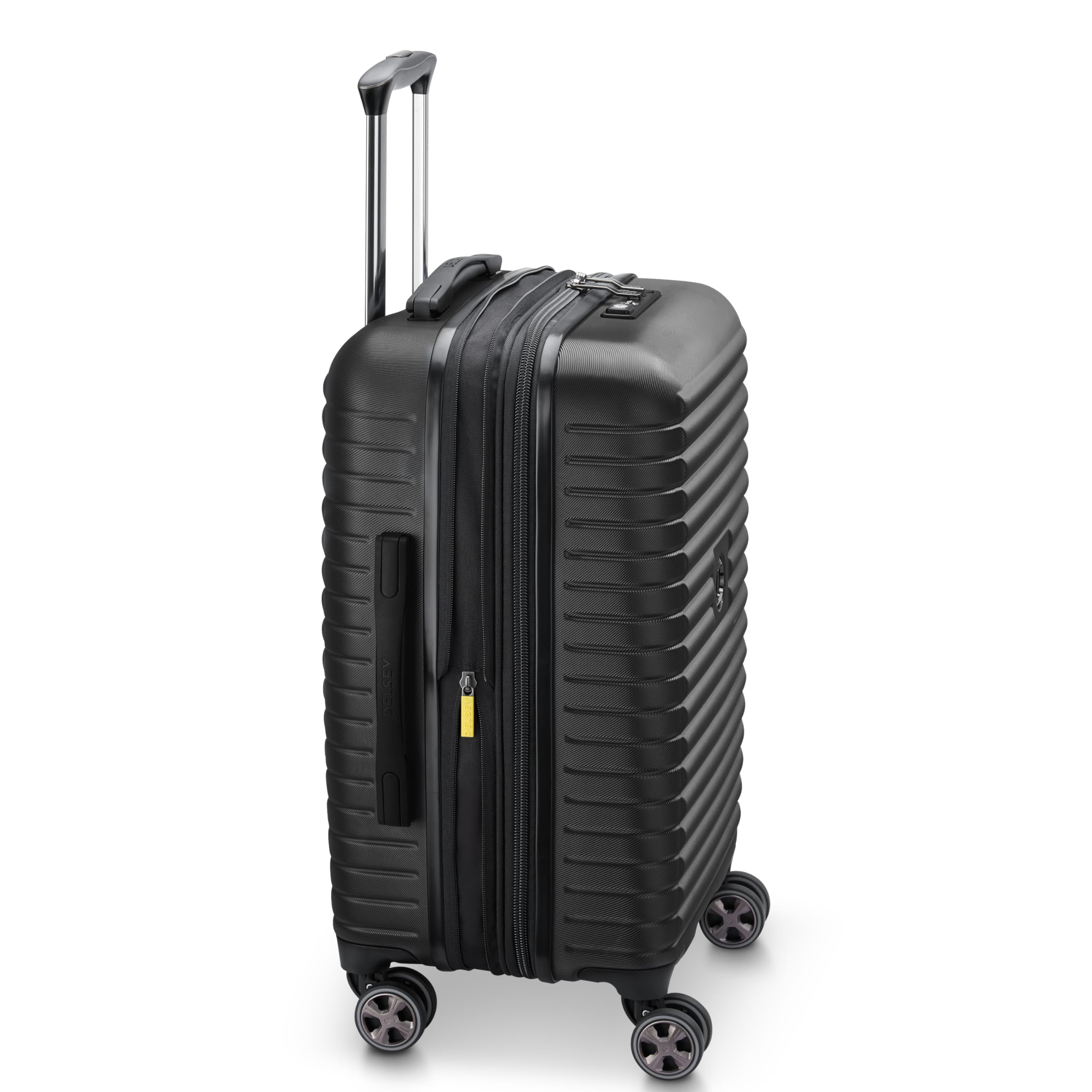 DELSEY Paris Cruise 3.0 Carry-On Expandable Spinner ( Black , Carry on 20 Inch ) Black Carry On 20 Inch U1