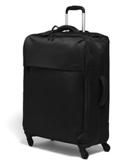 Lipault - Original Plume Spinner 72/26 Luggage - Large Suitcase Rolling Bag for Women – Black   U1