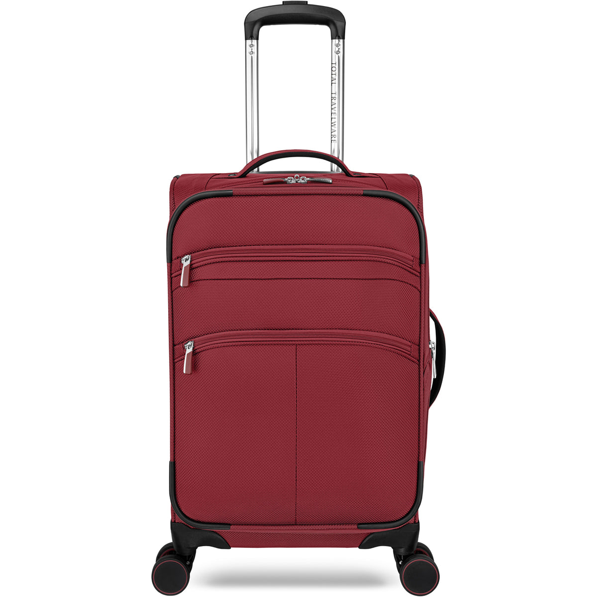 TOTAL TRAVELWARE Expandable Spinner ( Wine , 20-Inch Spinner Carry-On ) Wine 20 Inch Spinner Carry On U1