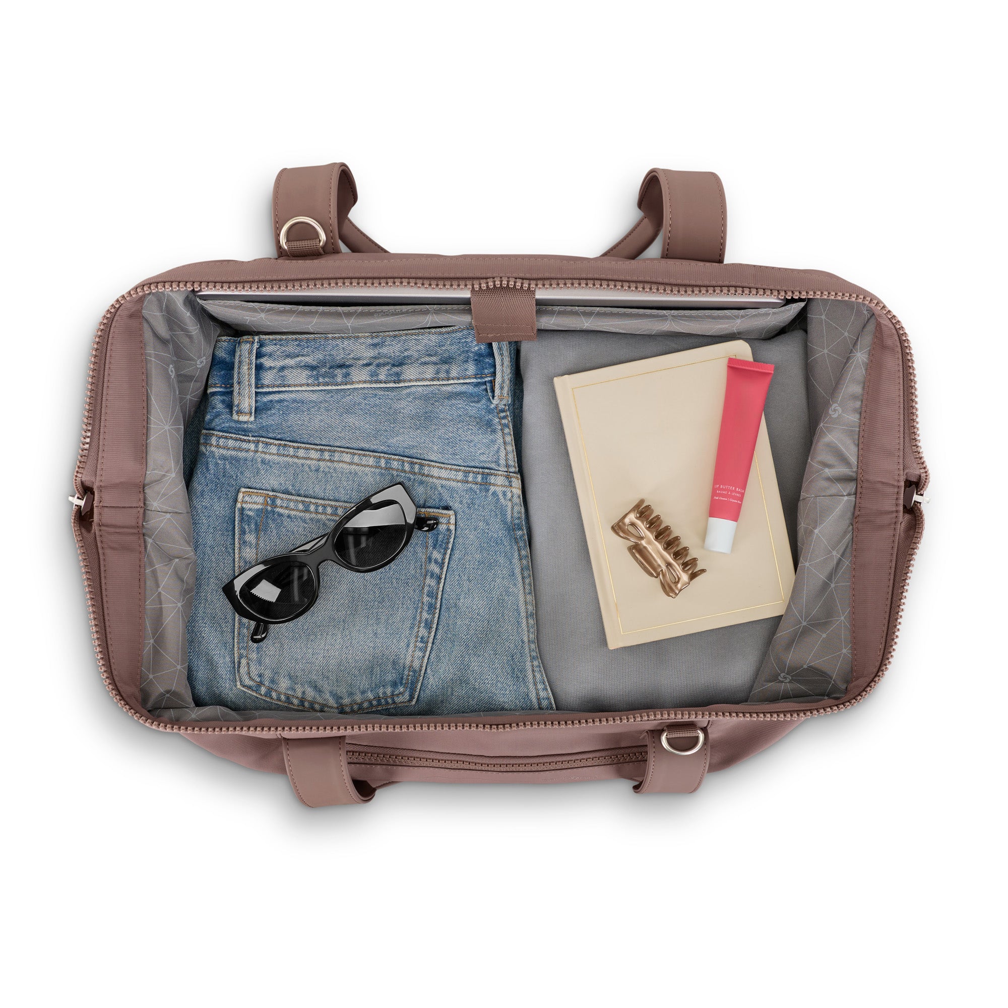 Samsonite Better Than Basic Drop Bottom Weekender ( Chocolate Mauve , One Size ) Chocolate Mauve One Size U1