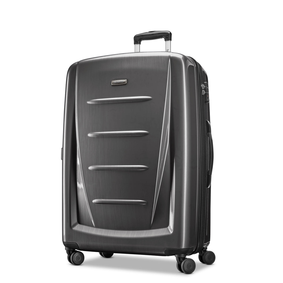 Samsonite Winfield 2 Hardside Luggage with 360 Spinner Wheels, TSA Lock, Airline Approved ( Charcoal , Checked-Large 28-Inch ) Charcoal Checked Large 28 Inch U8