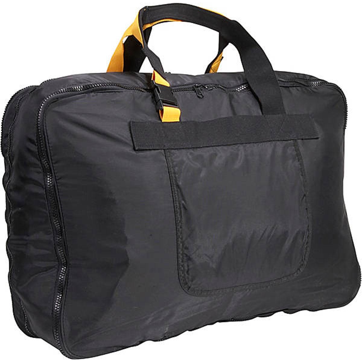 A.Saks EXPANDABLE 26” Soft Suitcase ( Black , One Size ) Black One Size U8
