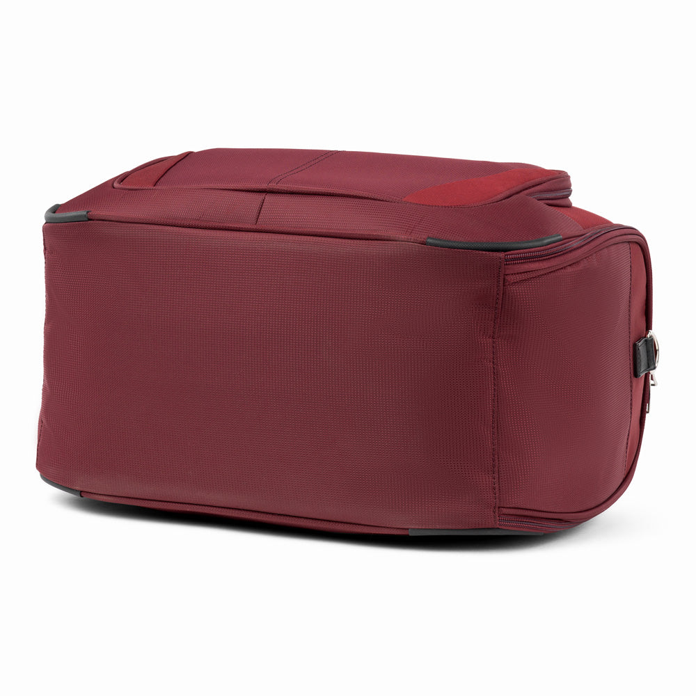 Travelpro Maxlite 5 Softside Lightweight Underseat Carry-On Travel Tote, Overnight Weekender Bag, Men and Women Burgundy 18 Inch U5