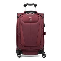 Travelpro Maxlite 5 Softside Expandable Luggage with 4 Spinner Wheels, Lightweight Suitcase, Men and Women Burgundy Compact Carry On 20 Inch U2