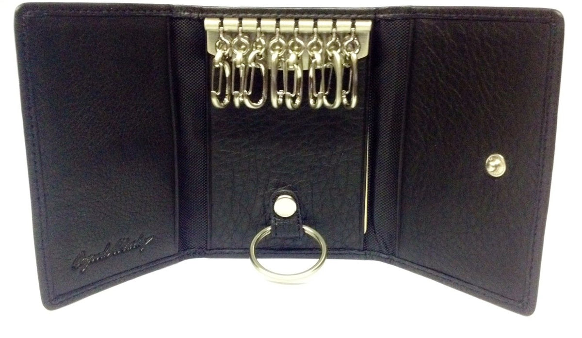 Osgoode Marley Leather 8 Hook Key Case Black Black One Size U1