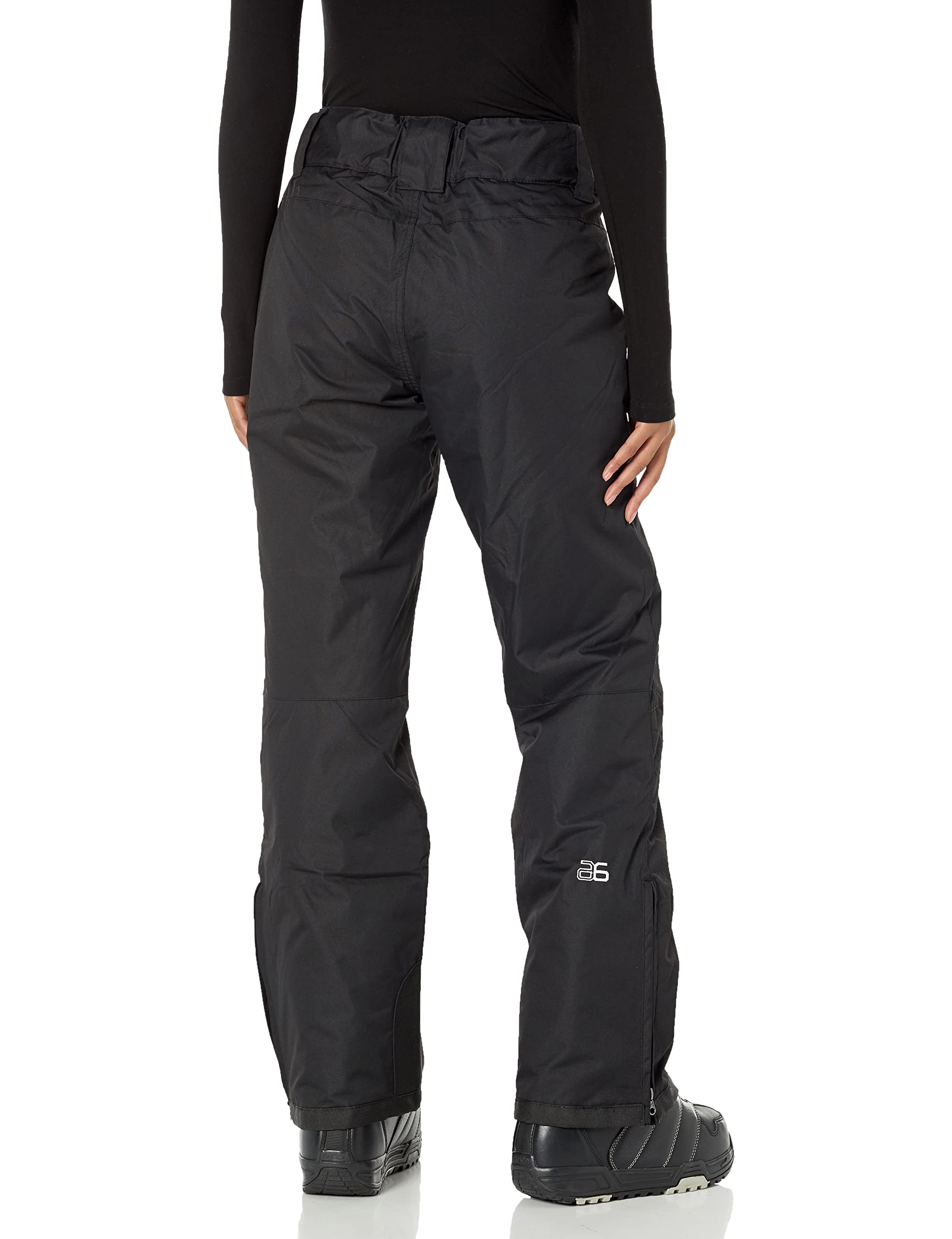Arctix Women's Essential Insulated Snow Pant ( Black , Medium/27" Inseam ) Black Medium 27 Inseam U11
