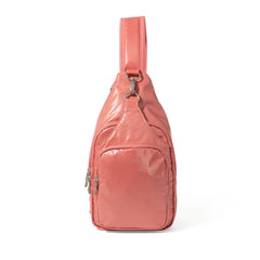 Baggallini Central Park Sling, Terracotta Gloss Ripstop Terracotta Gloss Ripstop One Size U1