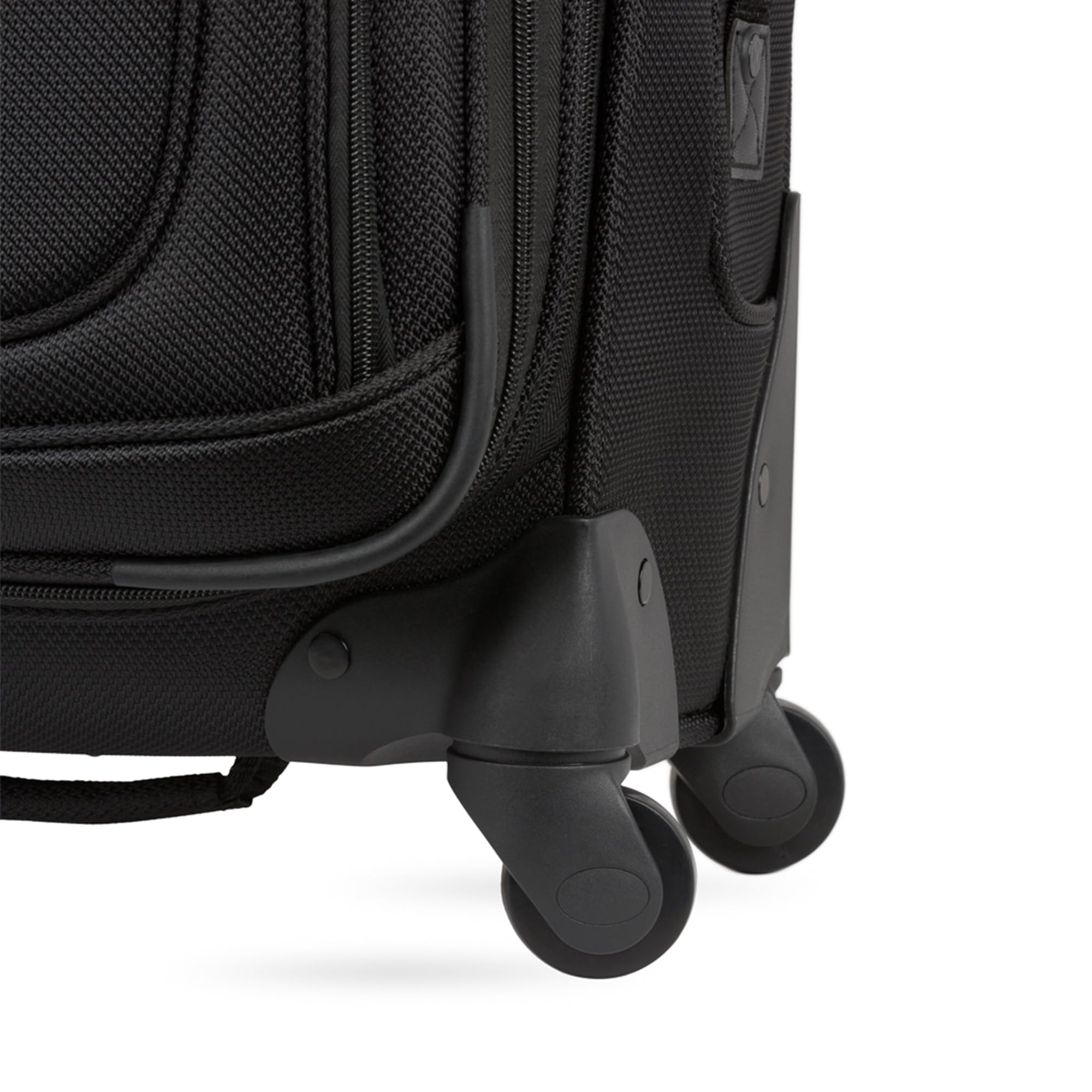 SwissGear Sion Softside Expandable Luggage, Black, Checked-Medium 25-Inch Black Checked-Medium 25-Inch U1