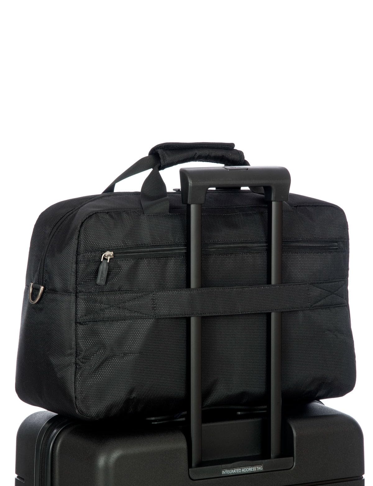 Bric's B|Y Ulisse Duffel Bag - Luxury Weekender Bags for Women and Men - Premium Carry On Bag and Overnight Bags - The Perfect Personal Item Bag for Travel - Black U2