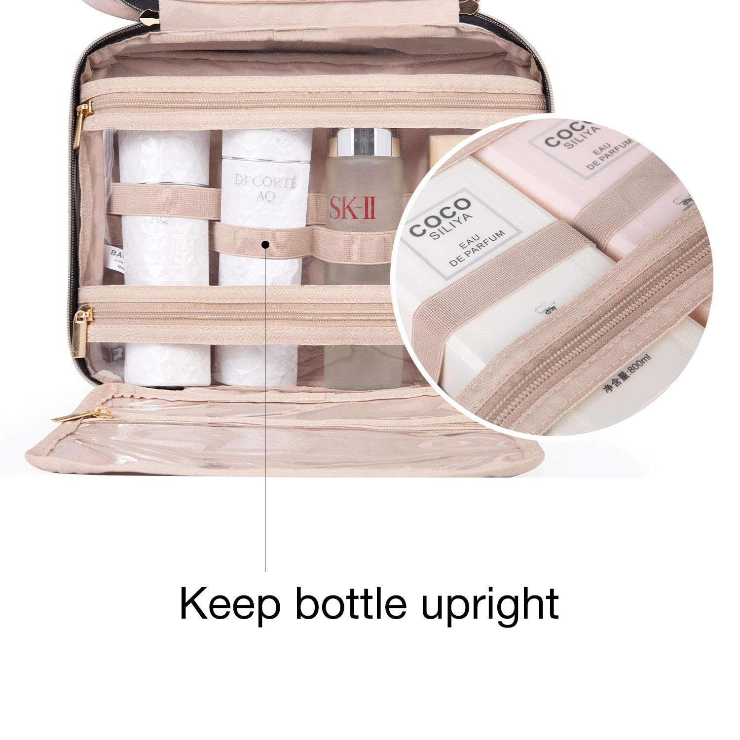 BAGSMART Toiletry Bag Travel Bag with hanging hook, Water-resistant Ma Luggage Online Outlet BAGSMART Toiletry Bag Travel Bag with hanging hook, Water-resistant Ma Luggage Online Outlet