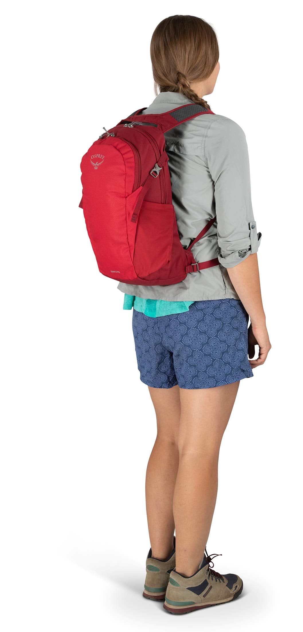 Osprey Daylite Commuter Backpack, Cosmic Red U1