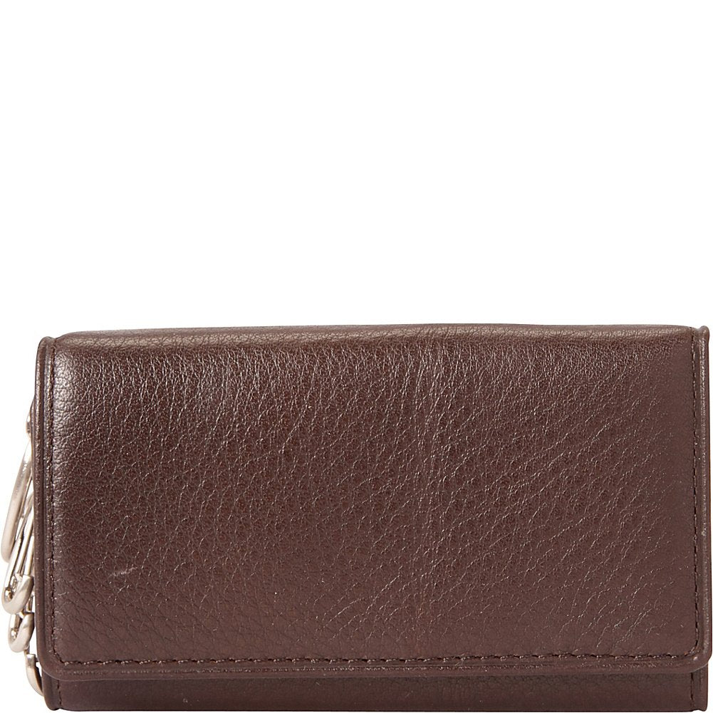 Cashmere Men's Six Hook Key Case Color: Black Black  U2