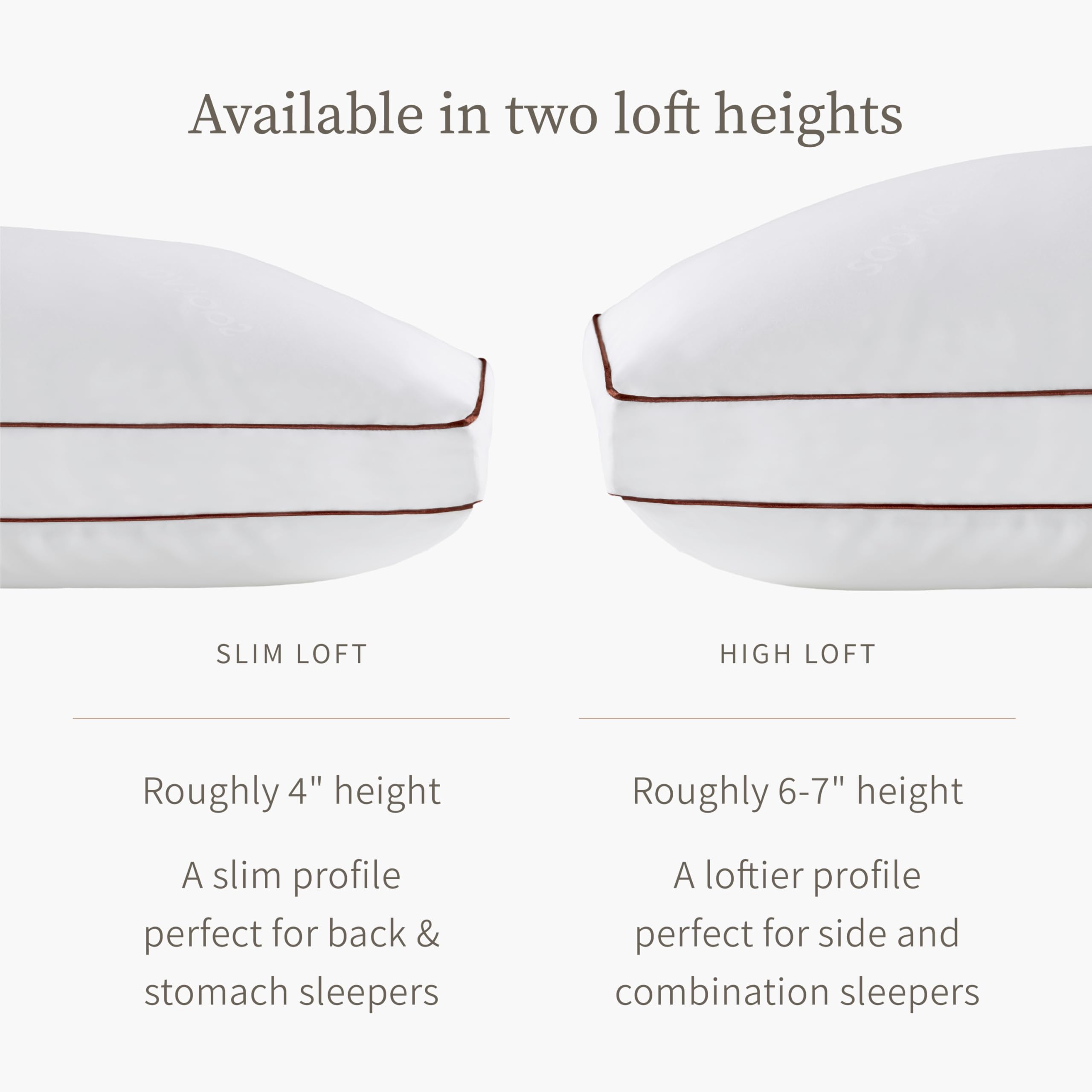 Saatva Latex Pillow - Standard Loft (4” - 5”) - Hypoallergenic Pillow with Shredded Latex Core - Breathable - Machine Washable Organic Cotton Cover - Queen (28"x18") 1 Pack White Standard/Queen (Pack of 1) U3