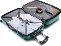 Samsonite Winfield 2 Hardside Expandable Luggage with Spinner Wheels, Checked-Large 28-Inch, Cactus Green Cactus Green Checked-Large Spinner U1