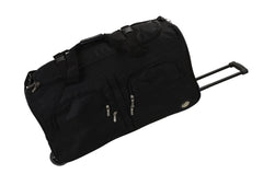 Rockland Rolling Duffel Bag, Black, 40-Inch U1