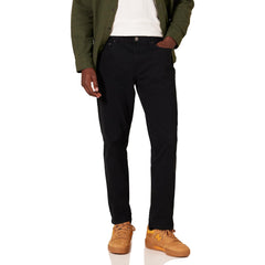 Amazon Essentials Men's 5-Pocket Stretch Twill Pants, Black, 38W x 30L Black  U1