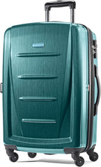 Samsonite Winfield 2 Hardside Expandable Luggage with Spinner Wheels, Checked-Large 28-Inch, Cactus Green Cactus Green Checked-Large Spinner U1