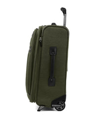 Travelpro Platinum Elite Softside Expandable Carry on Luggage, 2 Wheel Upright Suitcase, USB Port, Men and Women, Pilot Green, Carry On 22-Inch Pilot Green Carry-On 22-Inch U1