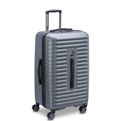 DELSEY PARIS Cruise 3.0 Hardside Expandable Luggage with Spinner Wheels, Graphite, Checked 26 Inch Trunk Graphite Checked 26 Inch Trunk U2