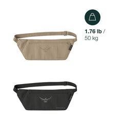 Osprey Stealth Wallet ( Black ) Black  U1