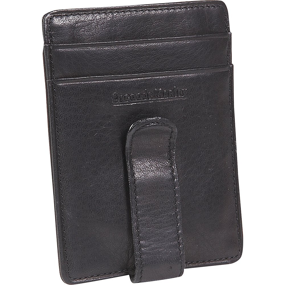 Cashmere Men's ID Front Pocket Clip Wallet Color: Black Black One Size U1