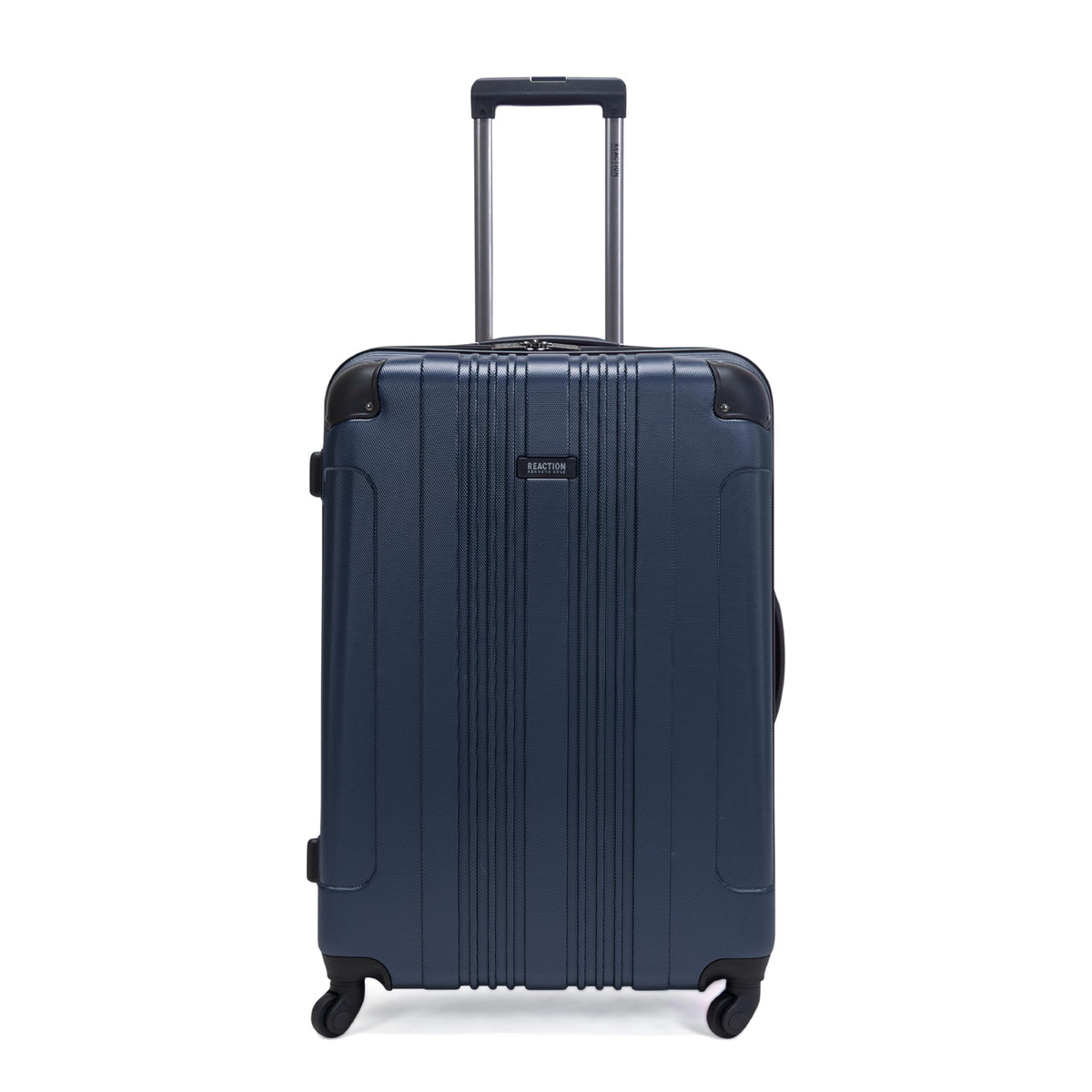 Kenneth Cole REACTION Out of Bounds Lightweight Hardshell 4-Wheel Spinner Luggage, Naval, 28-Inch Checked Naval 28-Inch Checked U1