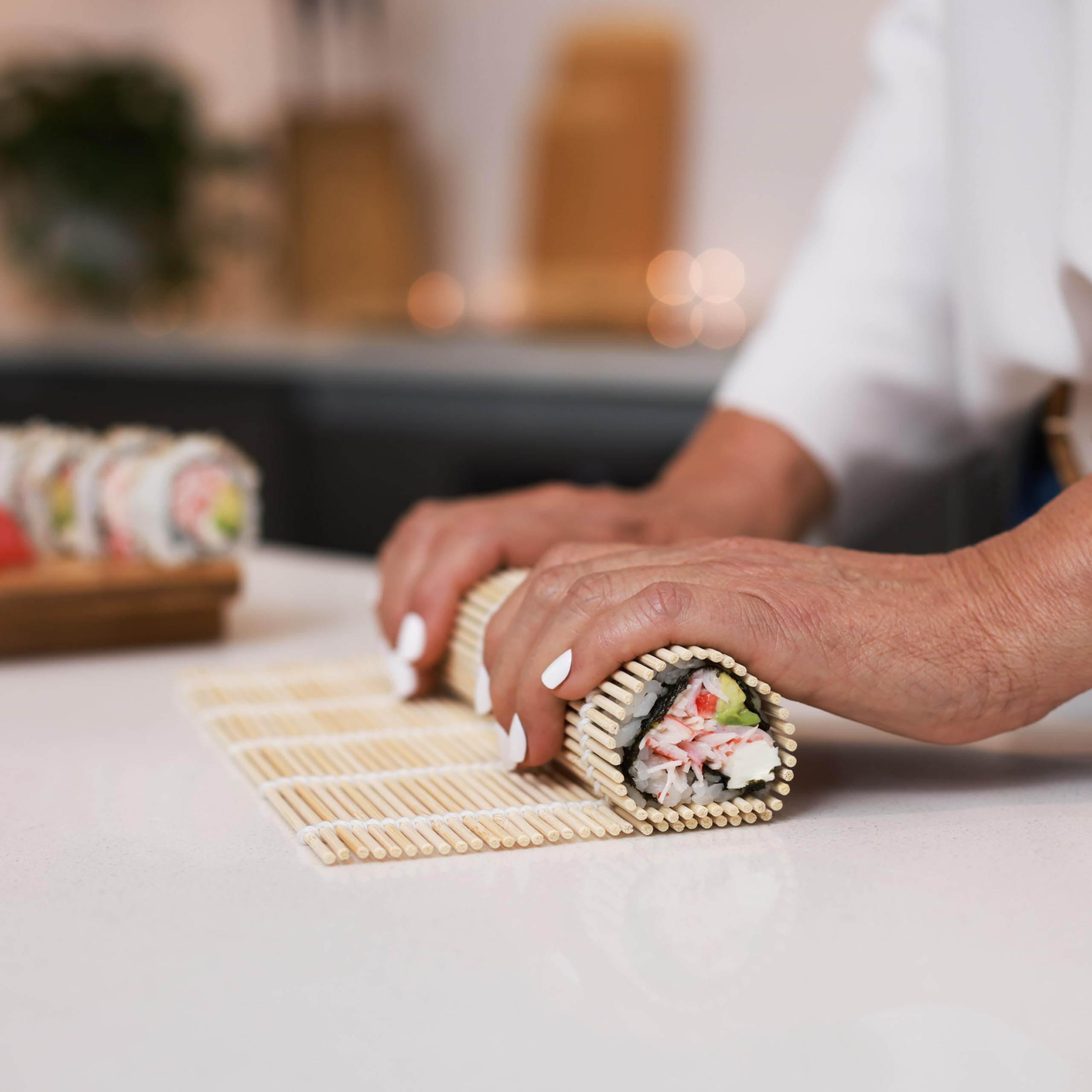 Joyce Chen 3-Piece Sushi Making Kit with Sushi Roller U1
