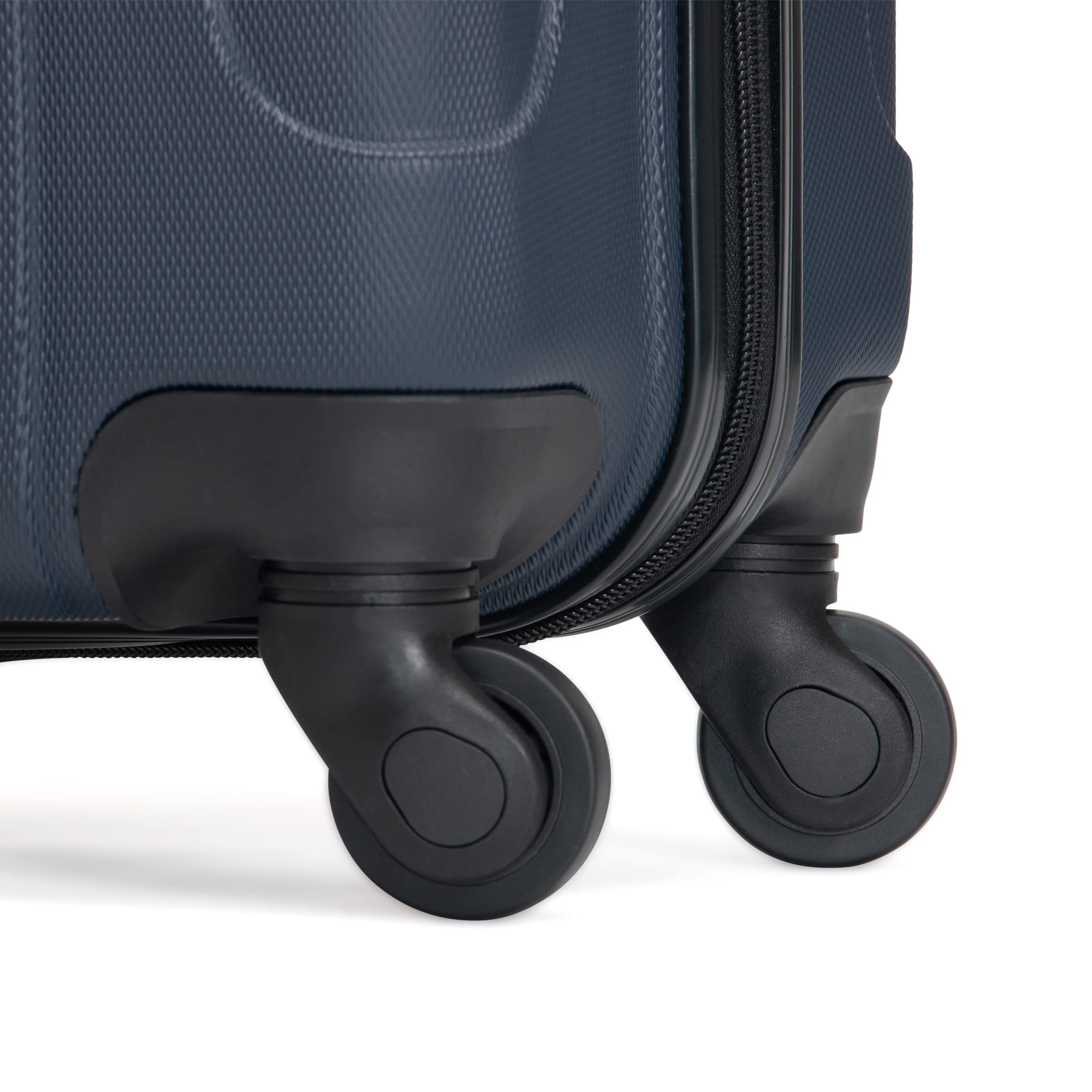Kenneth Cole REACTION Out of Bounds Lightweight Hardshell 4-Wheel Spinner Luggage, Naval, 28-Inch Checked Naval 28-Inch Checked U1