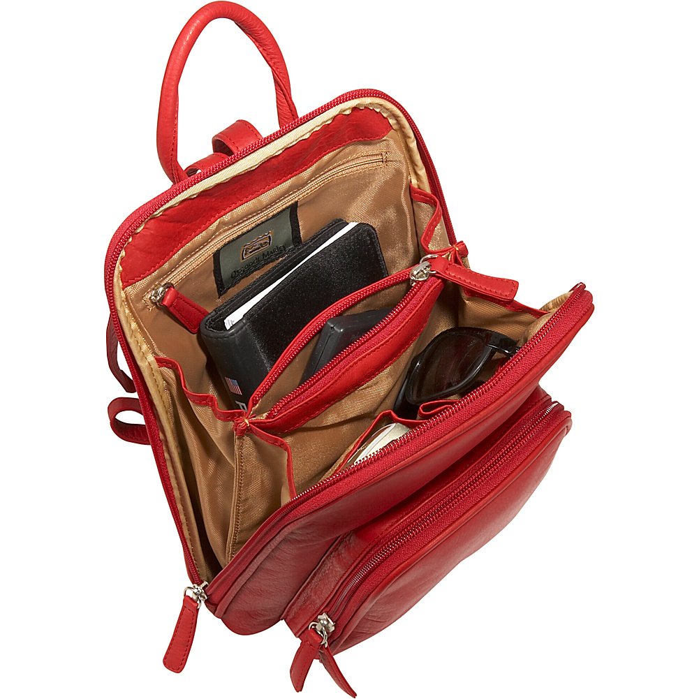 Osgoode Marley Small Organizer Black Backpack U1