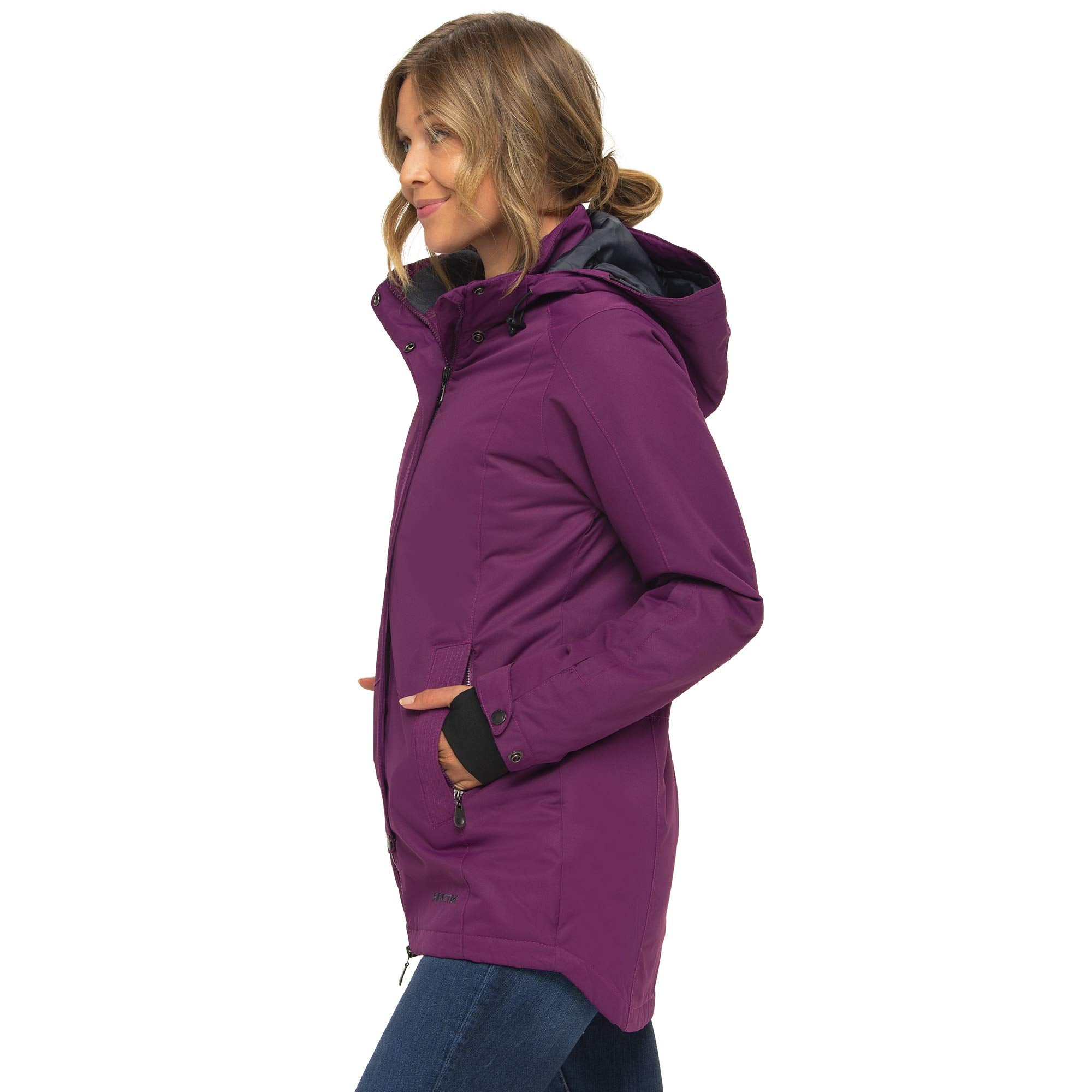 Arctix Women's Gondola Insulated Jacket, Plum, Large Plum Large U1