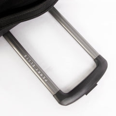 Perry Ellis Charleston Lightweight Spinner Carry-On Luggage, Black Black 13.5 x 10 x 22 inches U1