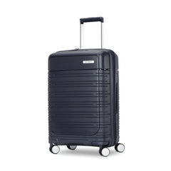Samsonite Elevation Plus - Carry-On Hardside Luggage with QuickEntry™ Front Compartment - Scratch Resistant Polypropylene Shell, AirTag Holder, TSA Lock, Airline Approved - Midnight Blue Midnight Blue Carry-On PRO U1