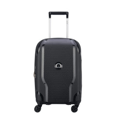 DELSEY PARIS Clavel Hardside Expandable Luggage with Spinner Wheels, Black, Carry-On 19 Inch Black Carry-On 19 Inch U1