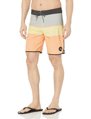 Quiksilver Men's Standard Surfsilk Tijuana 19 Inch Outseam Boardshort Swim Trunk Bathing Suit, Peach Pink, 32 U1