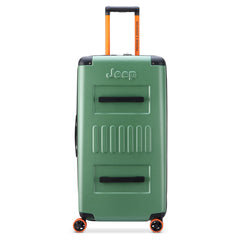 Jeep JH002B Hardside Expandable Luggage with Spinner Wheels, Elm Green, Checked-Large 29 Inch Elm Green Checked-Large 29 Inch U1