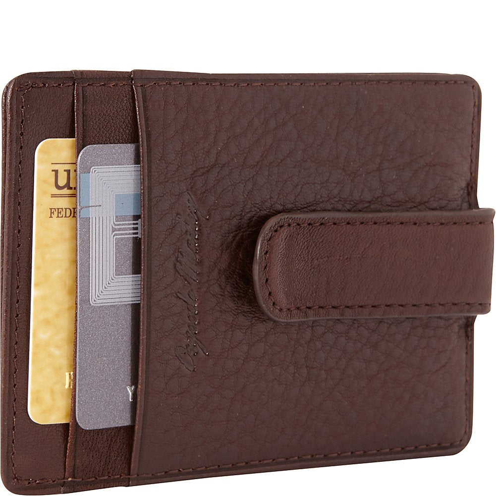 Cashmere Men's ID Front Pocket Clip Wallet Color: Black Black One Size U2