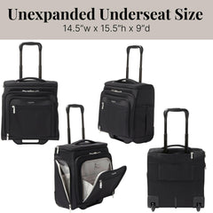 Baggallini Expandable Underseat Carry-On U2