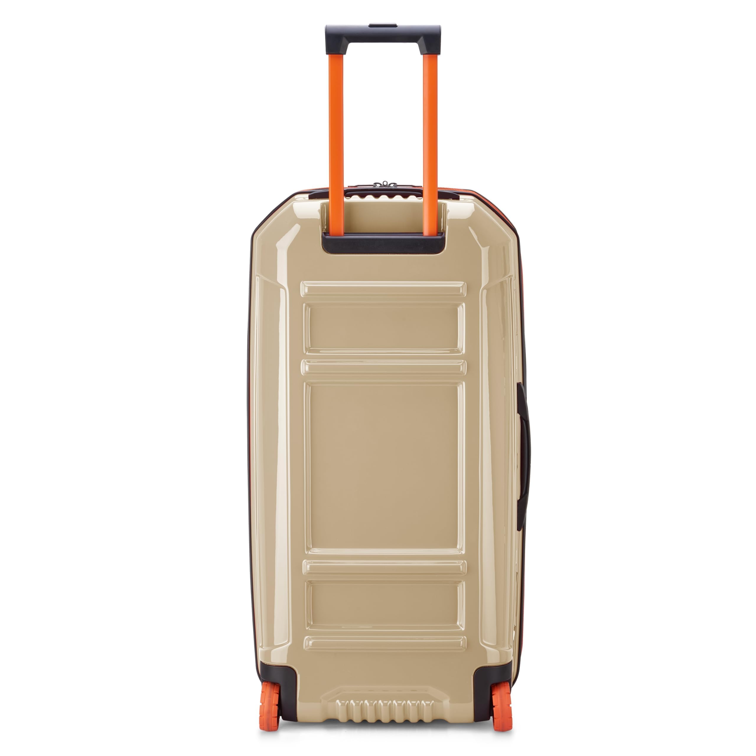 Jeep JH003B Hardside Expandable Luggage with Two Wheels Warm Sand Checked-Large 30 Inch U1