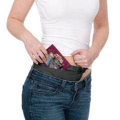 Pacsafe Coversafe V100 RFID Blocking Waist Wallet Black One Size U3