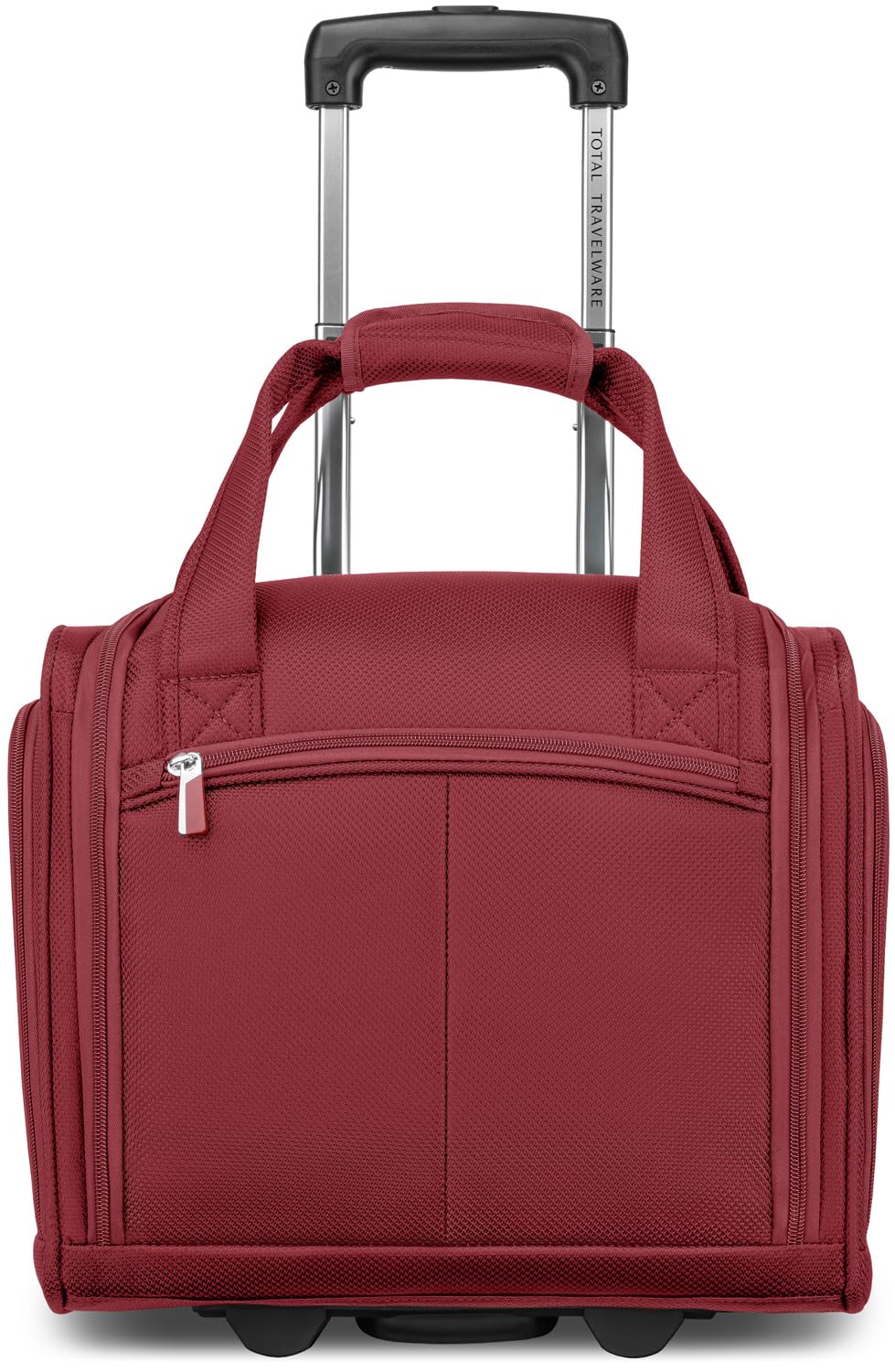 TOTAL TRAVELWARE, 15" Under Seat Bag ( Wine , 15-Inch Under Seat Bag Carry-On ) Wine 15 Inch Under Seat Bag Carry On U4