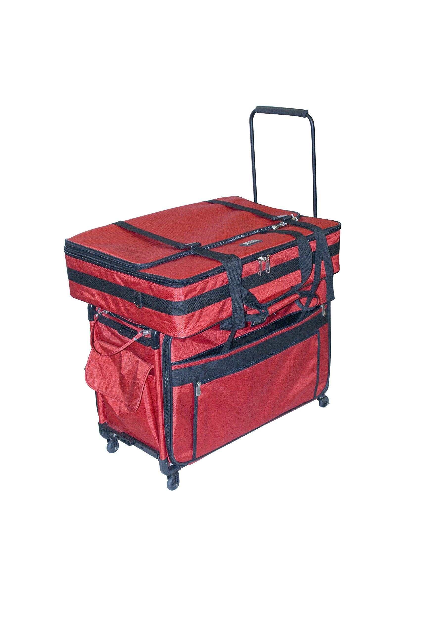 Tutto Embroidery Bag (Medium, Large, X-Large) ( Cherry Red , 26-Inch ) Cherry Red 26 Inch U2