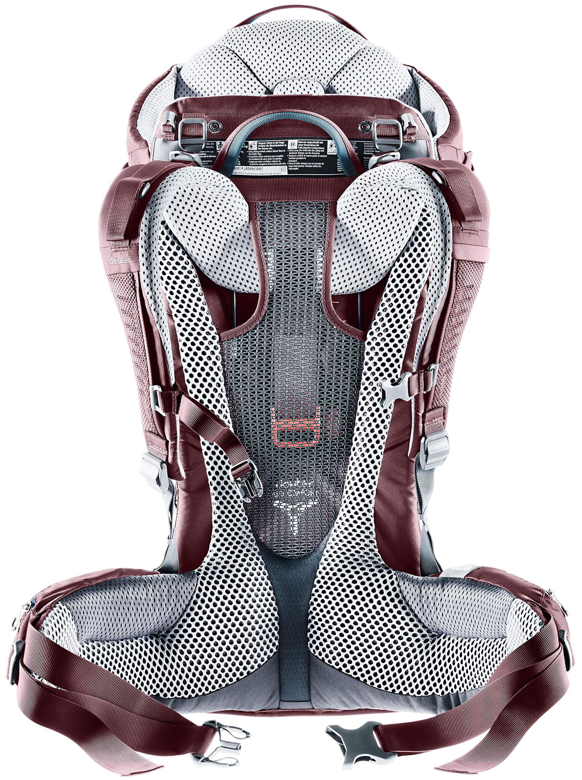 Deuter Kid Comfort Child Carrier and Backpack ( Maron , One Size ) Maron One Size U2